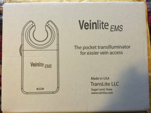 New Veinlite EMS Vein Finder with pediatric attachment and covers!