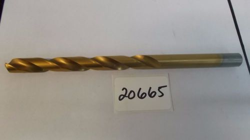 15/32&#034; TIN COATED DRILL USA MADE ***NEW*** PIC#20665