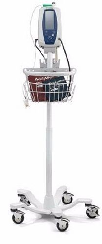 Mobile Stand With Basket Spot for Vital Signs® Monitors
