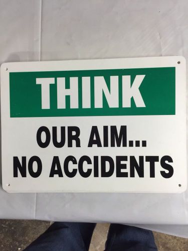 Misc. Lot Of 19 Pieces Of OSHA Approved Construction Project Safety Signs