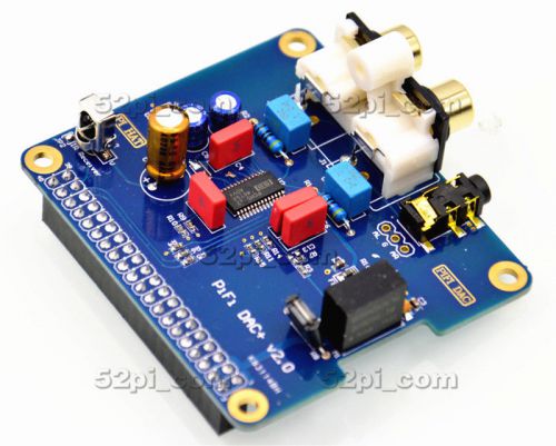 Hifi dac audio sound card module i2s interface for raspberry pi b+ / 2 model b for sale
