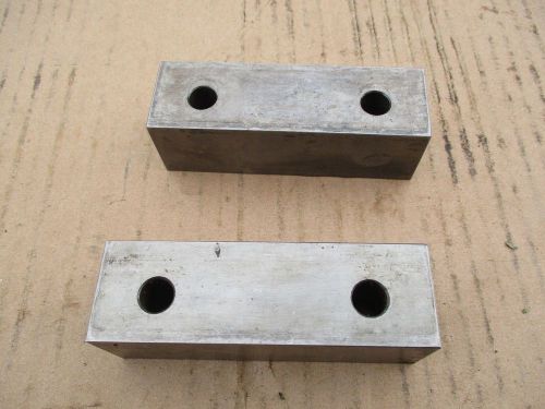 4in Hard stop Jaws Machine Vise parts NEW 4&#034; workholder hardened