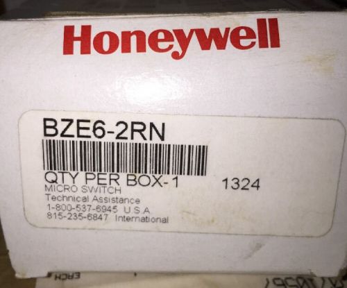 Honeywell BZE6-2RN Micro Switch