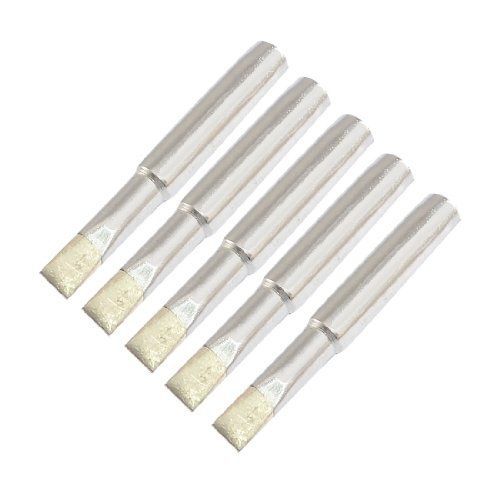 Amico Replacement 900M-T-S3 5.2mm Chisel Width Soldering Iron Tips 5 Pcs