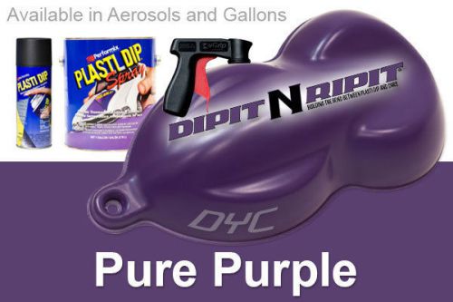 Performix Plasti Dip 4 Pack Spray Cans Pure Purple Plasti Dip with Spray Trigger