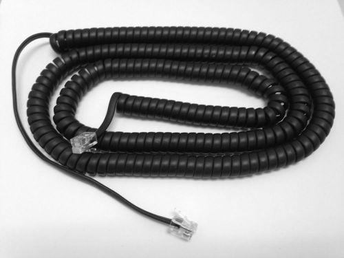NEW 25&#039; Handset Cord w long lead for Toshiba DP5000 &amp; IP5000 Series Phone Black
