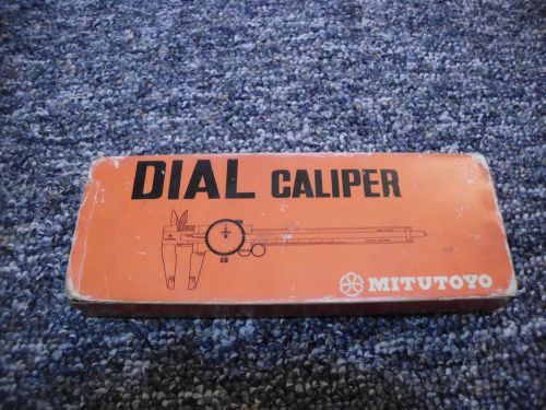 VINTAGE - MITUTOYO 6&#034; Dial Caliper - Professional Grade - Stainls Hardened 001&#034;