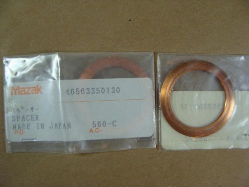 NEW MAZAK NISSHO IWAI 46563350130 LASER CUTTER CONSUMABLE COPPER SPACER RING