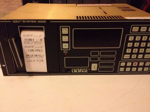 Digitize system 3000 fire/ security alarm monitoring system as is untested parts for sale