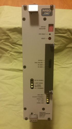 MSD CMC 2 KW Micro-processor servo drive S3002M000007 Rev. A-2 Cleveland Machine