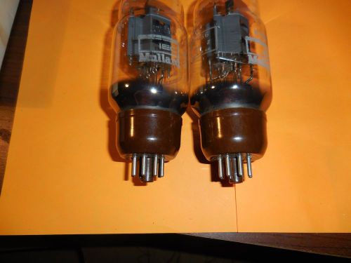 IEC mullard KT66 tubes (1 pair)