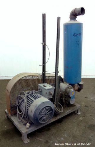 Used- vacuum loading system consisting of: (1)  roots universal rai blower, size for sale