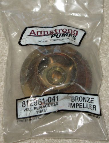 Armstrong Bronze Impeller GENUINE # 812961-041 NEW