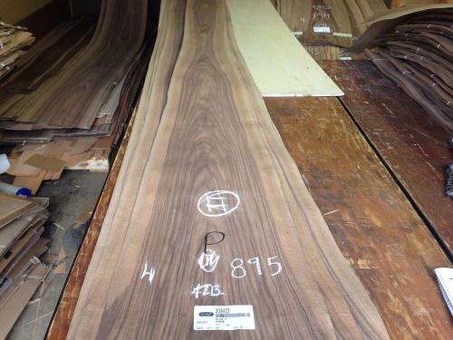Wood Walnut Veneer 120x9,13,15,16 total  4 pcs RAW VENEER  1/46 N895.