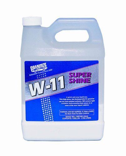 30%Sale Great New Granitize W-11 Auto Super Shine Wax with Carnauba and - 1