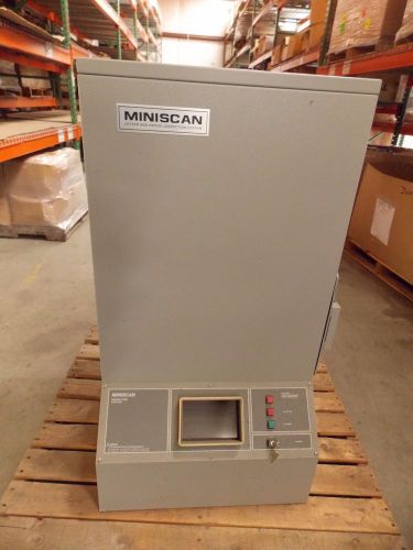 Eg&amp;g model 01-0351 miniscan letter and parcel x-ray inspection system ^ for sale