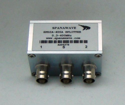 NEW Spanawave Power Splitter 0.3-400 MHz SPD2A-400A