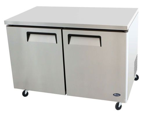 Atosa MGF8406, 48-Inch Two-Door Undercounter Freezer