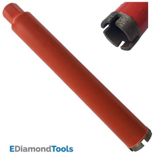 2-1/2&#034; wet diamond core drill bits for concrete granite coring 1-1/4”-7 arbor for sale