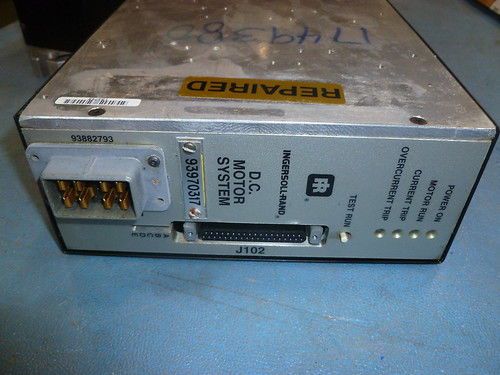 INGERSOLL RAND DC MOTOR CONTROLLER 93970317 ~ Used/ Repaired