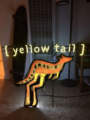 Yellowtail Neon Window Sign