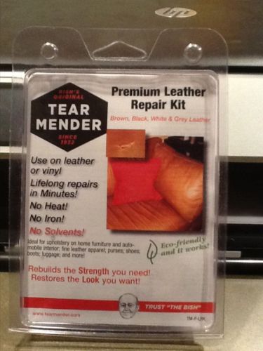 Tear Mender, Bish&#039;s original premium leather repair kit.