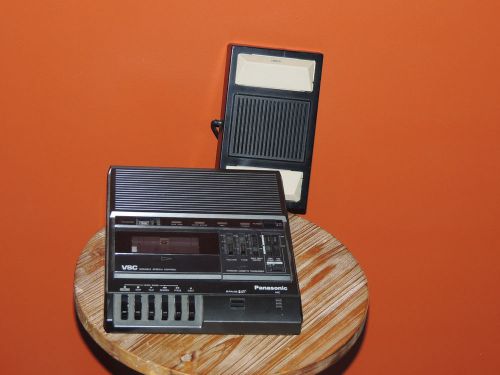 Panasonic RR-830 Standard Cassette Transcription Dictation Machine &amp; Pedal