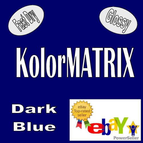 Csp dark blue corrougated plastic solvent screenprint ink pint for sale