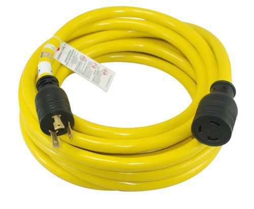 Conntek 20572 generator extension cord 50-foot 10/3 30 amp 3 prong eextension for sale