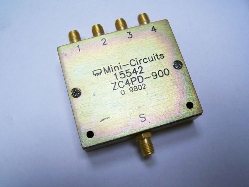 Mini-Circuits ZC4PD-900 Power Splitter/Combiner  4 Way 800-900 MHz