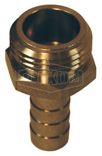 Dixon brass 5901212c brass 3/4&#034;-11-1/2 mght x 3/4&#034; hose barb std shank for sale