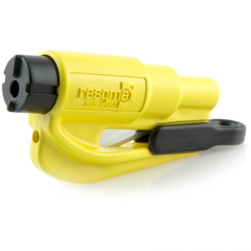 Resqme seatbelt cutter and window punch keychain for sale