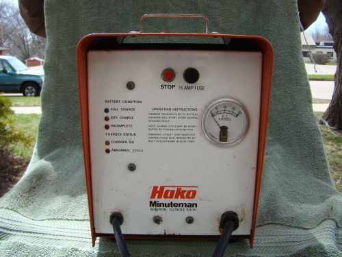 Hako Minuteman Model V360 Battery Charger  36 volt golf cart or floor polisher