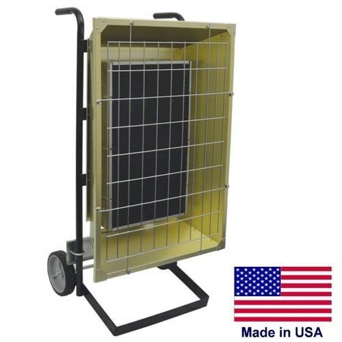 Portable infrared heater - 600 volts - 14,672 btu - 1 phase - prewired for sale