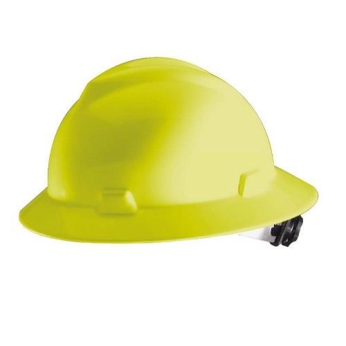 Safety works 10012241 hard hat full brim, yellow for sale