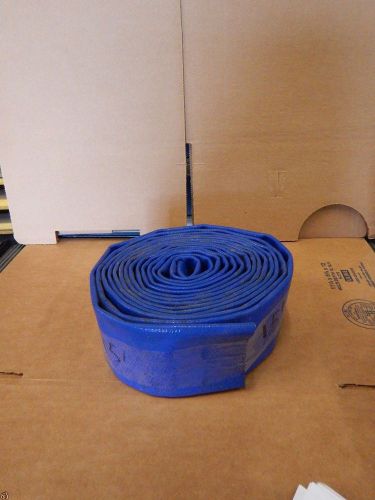 New 2&#034; diameter x 15&#039; long discharge water pump hose lay flat new           new for sale