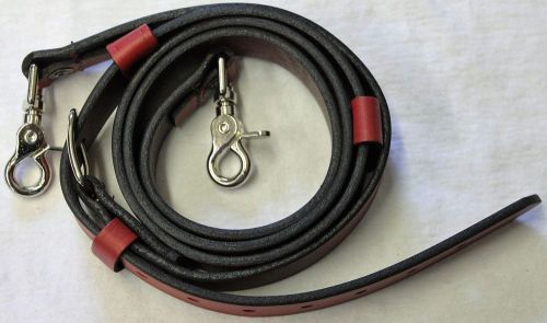 BOSTON LEATHER 6543XL-1-RED FIREMANS RADIO STRAP 8&#034; LONGER