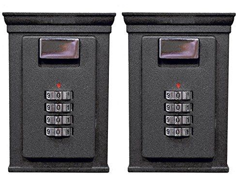Secure-A-Key 6700W Select Access Key Storage Box with Set-Your-Own Combination