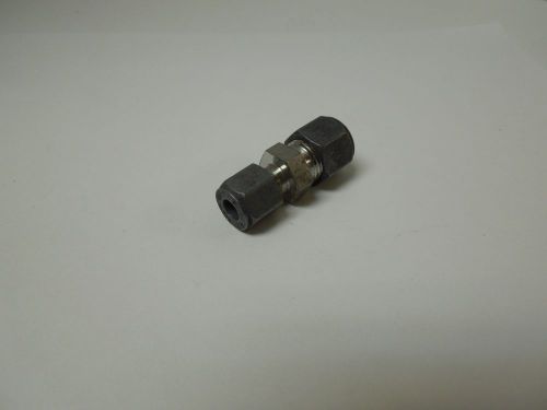 Parker cpi 6-4 hbz reducing tube union 3/8 x 1/4  316 stainless steel   &lt;6-4 hbz for sale
