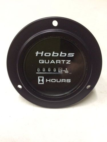 Hobbs Hour Meter 12-60vdc 2&#034; New
