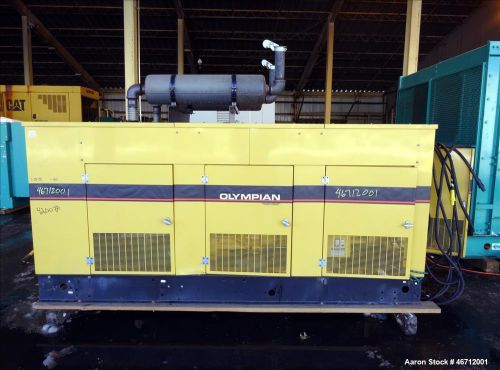 Used- olympian 100 kw natural gas generator set, model 96a00714-s, sn-2025947. g for sale