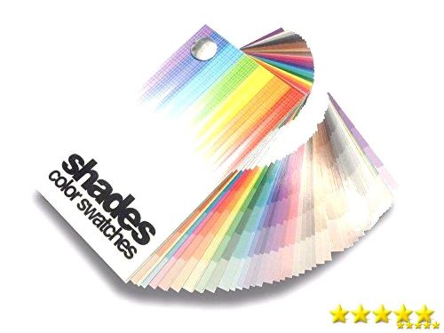 Shades color swatches coated &amp; uncoated cmyk process system guide new for sale