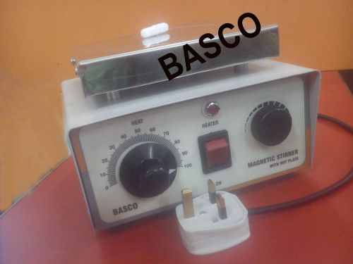 220v 2000ml 2 ltr  basco quality magnetic stirrer with hot plate for sale