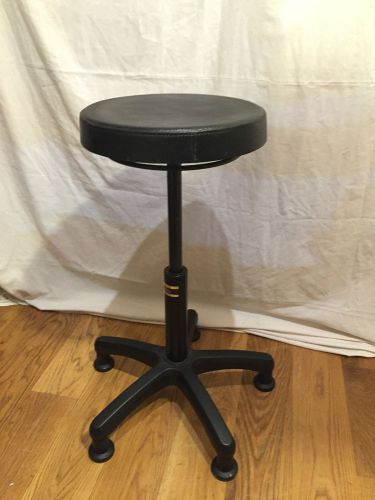 Perch polyurethane work stool 20&#034; - 28&#034; - very strong, tall for sale