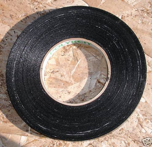 Polyken Industry 281 Black Cloth Polyethyl Tape 5 Rolls