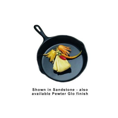 Bon Chef 5026S Fry Pan, 10-1/2&#034; dia., Alum. with Ceramic-Look Coating, Sandstone