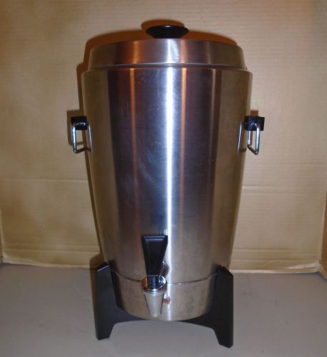 VINTAGE WEST BEND 12 TO 30 CUP STAINLESS STEEL COFFEE MAKER URN MODEL NO. 7210