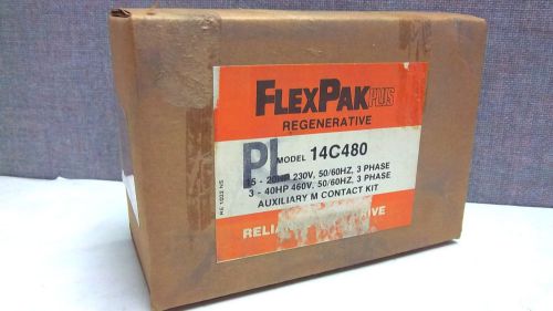 FLEXPAK PLUS REGENERATIVE AUXILIARY M CONTACT KIT 14C480 SEALED 14C480