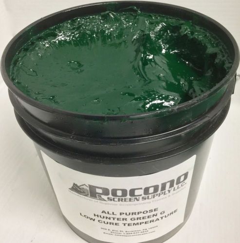 All Purpose Hunter Green Low Cure Temperature Ink (Gallon)