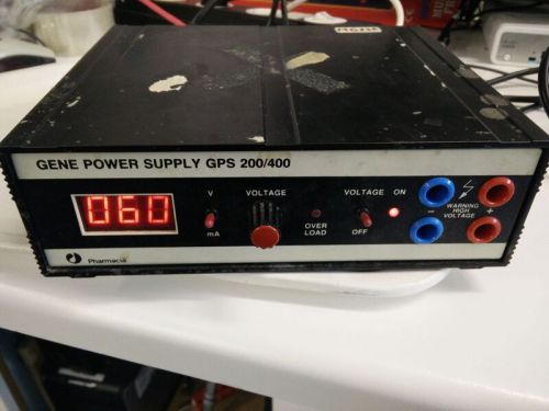 Pharmacia Gene Power Supply GPS 200/400 200VDC Electrophoresis